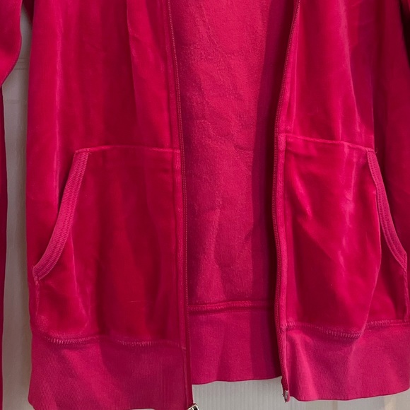 JUICY COUTURE pink velour jacket - Picture 10 of 11